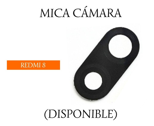 Mica Cámara Redmi 8.
