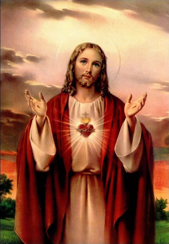 T Pintura De Diamantes 5d Diy Sagrado Corazón De Jesús