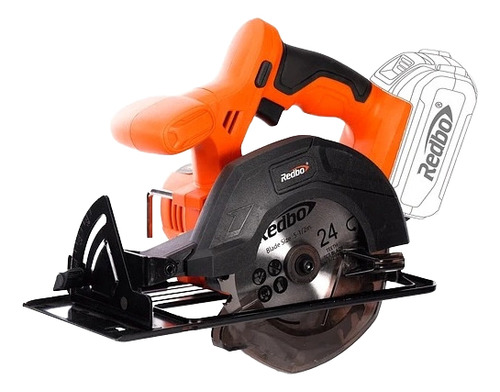 Sierra Circular Inalámbrica Cs 21v-140 Redbo//cyj