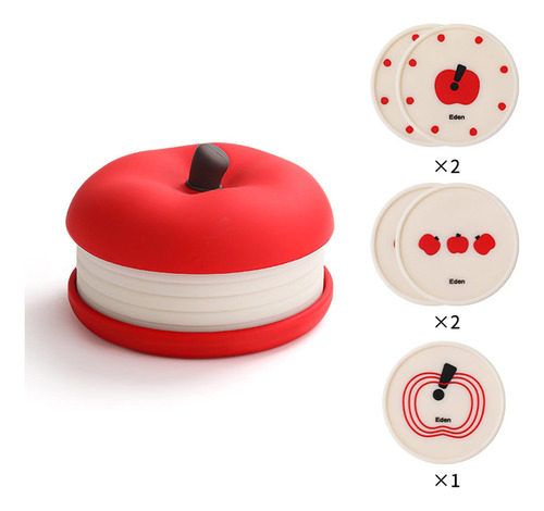 Juego De 5 Posavasos Con Forma De Fruta Para Decoración Del