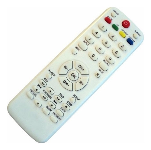Controle Remoto Tv Lcd, Led H-buster Branco