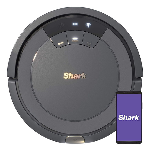 Shark Ion Robot A753, Aspiradora Robótica, Wi-fi Conectado, 