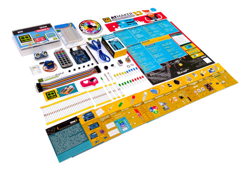 10 X Kit Uno R3 Para Arduino Iniciante 3 + Tutorial Completo