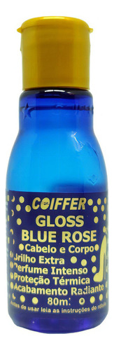 Gloss Blue Rose Coiffer 80ml Protetor Termico