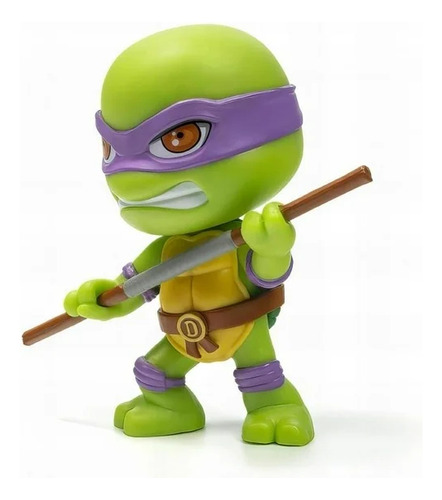 Set De 4 Tortugas Ninja Donatello, Leonardo, Rafael Y Miguel