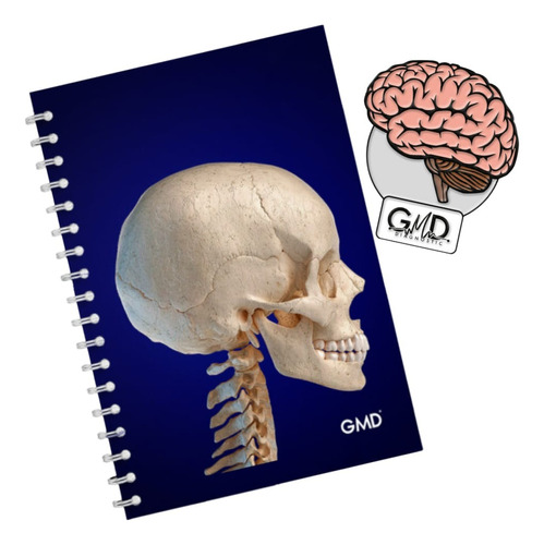 Cuaderno Anatómico Gmd + Pin Metalico