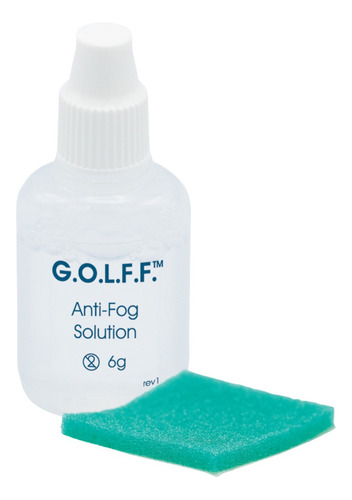Antiempañante Lente Instrumental Médico Con Esponja 6ml