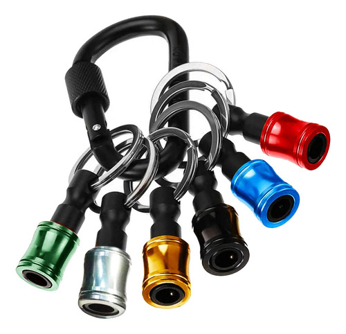 Ferramenta Organizar Brocas Porta Bits Suporte 6 Entradas