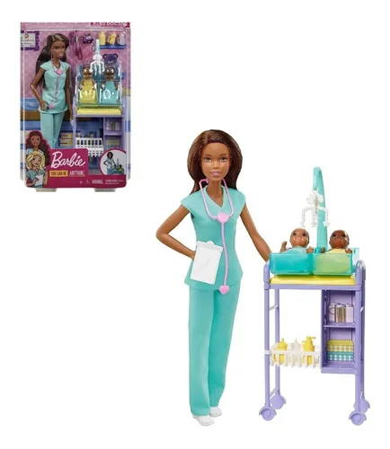 Barbie careers baby doctor doll and playset 2025