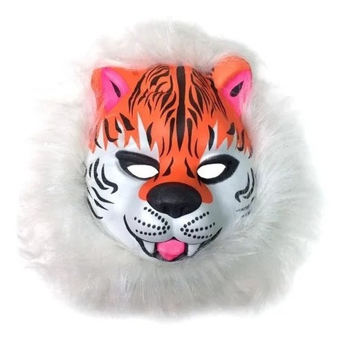 Máscara Animal Animalitos Infantil Disfraz Halloween - Cc