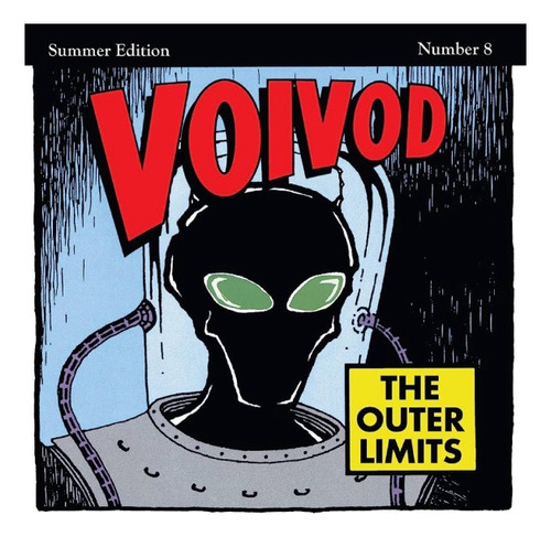 Lp Nuevo: Voivod - The Outer Limit (1993) Red W Black Smoke