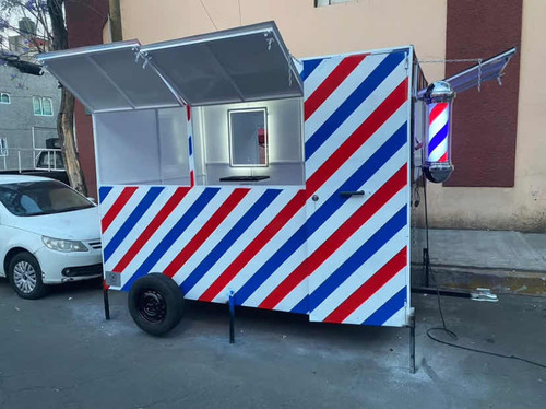 Peluquería / Barbería Inicia Tu Negocio Con Este Remolque Totalmente Nuevo En Azcapotzalco