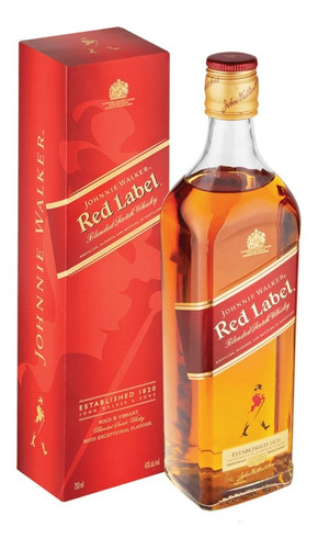 Johnnie Walker Red Label  1l.  Envio Gratis