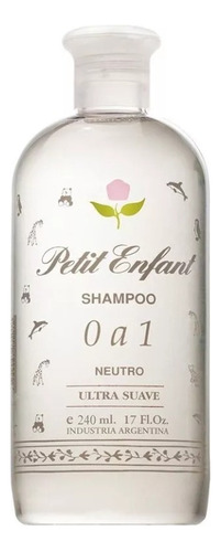 Shampoo 0 A 1 Neutro Petit Enfant X 240 Ml 