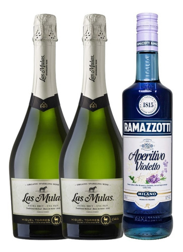 Pack Ramazzotti + 2x Espumante Miguel Torres Las Mulas Brut