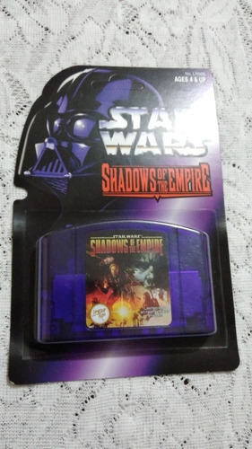 N64 Star Wars Shadows Of The Empire *sellado* Límited Run 