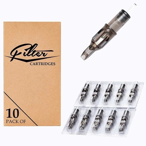 Cartuchos 10pz Con Membrana Tatuaje Profesional Ez Filter Rl