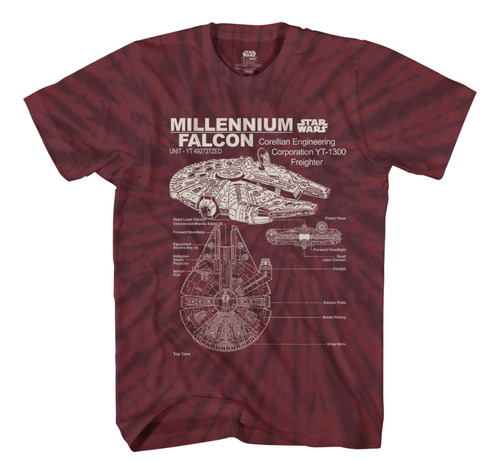 Star Wars Corellian Freighter Millennium Falcon - Camiseta P