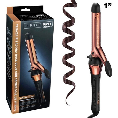 Rizadora Cabello Profesional Titanio Rose Gold Infiniti Pro