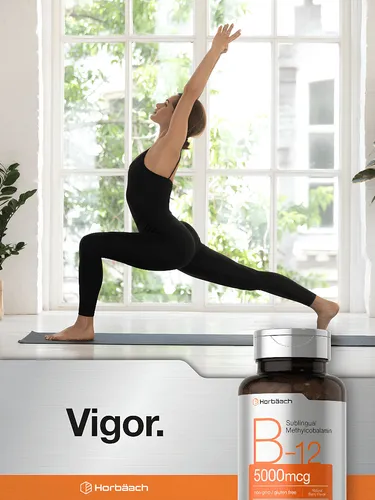 Suplemento B12 Sublingual Vitamina B12 Methylcobalamin Metil B12 Metilcobalamina Methyl B12 Veganos B12 Próstata B12 Salud Mental Positiva Claridad