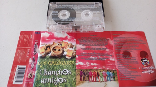 Los Caligaris - Chanchos Amigos - Cassette Imp Argentina (Usado)