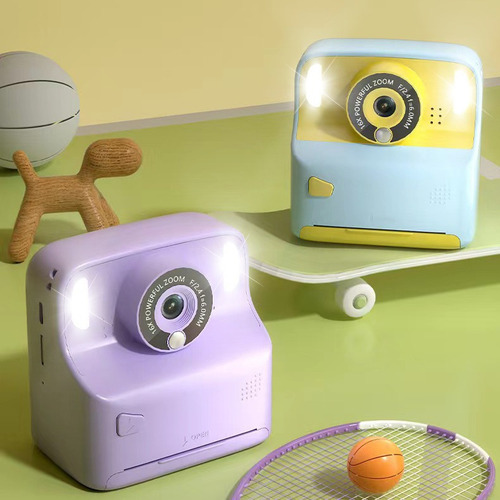 R0x Cámara Instantánea Infantil Impresión Térmica Para