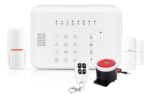 Control Remoto Con Sensor De Alarma Inalámbrico De Seguridad
