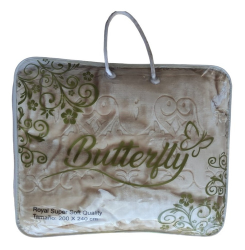 Cobija Térmica Super Suave Cama Doble Diseño Textura 3.5kg (Usado)
