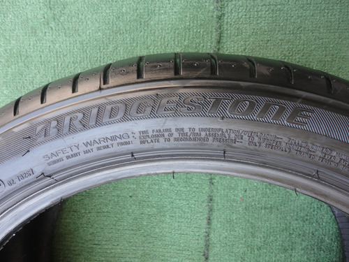Llanta 225 45 19 Bridgetone Potenza S001 Run Flat Mf406 W (Usado)
