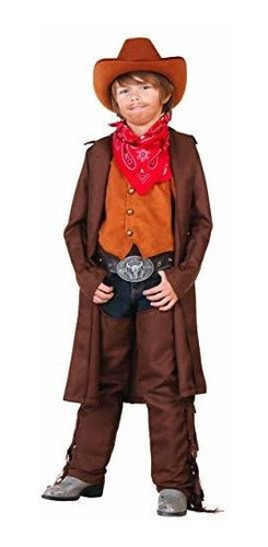 Disfraz Niño - Disfraz De Vaquero Del Salvaje Oeste Para Niñ
