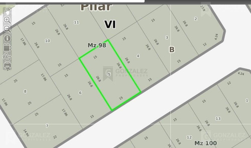 Imagen 1 de 3 de Terreno Lote En Venta Ubicado En Derqui, Pilar Y Alrededores