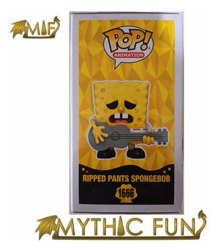 Funko Pop Bob Esponja - Ripped Pants Spongebob 1666 (Usado)