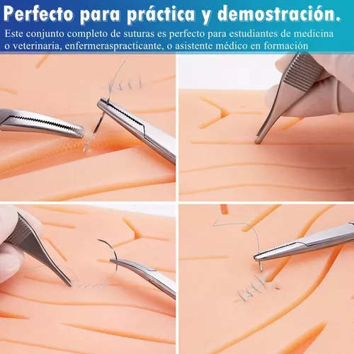 Kit De Práctica De Suturas Modelos Anatómicos Para Estudiant