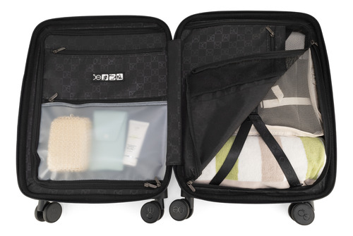 Maleta De Cabina 20 Plg Cloe Brizel Negro Chico