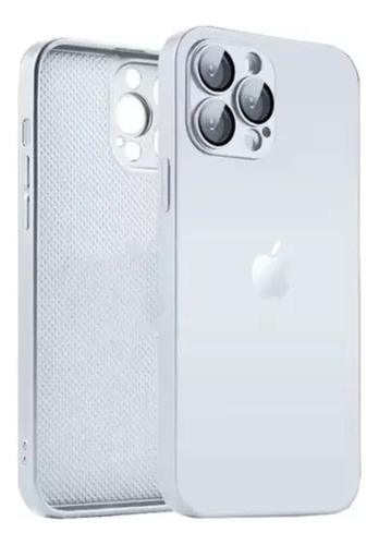Case Proteção Capinha Para iPhone 11 Ao 15 Pro Max Capa Cor Prateado ( Branco estelar ) Para Iphone 13 pro max