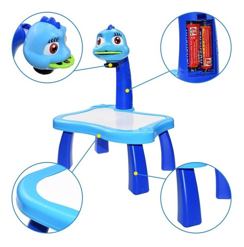 Imagem 4 de 5 de Mesa Infantil Com Projetor De Desenhos