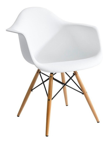 Cadeira Charles Eames Com Braço Várias Cores