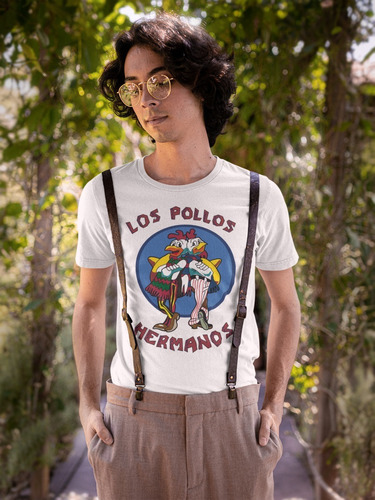 Camiseta Serie Clasica Breaking Bad Los Pollos Hermanos