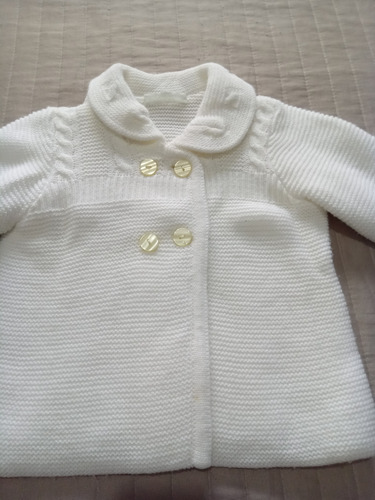 Saco Blanco Tejido De Fiesta El Corte Inglés Talle 3 Años