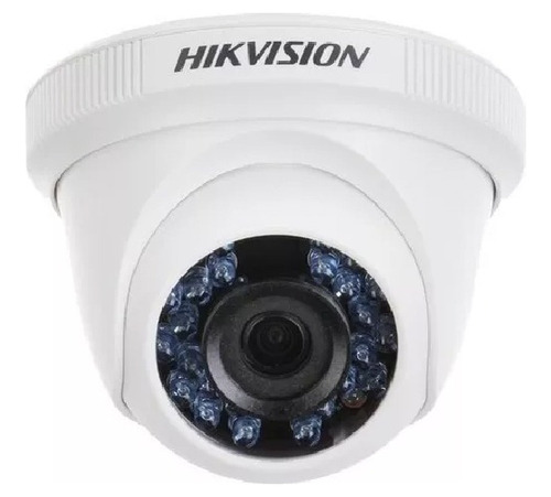 Cámara Domo Hikvision Turbo Hd 1080p 2mp Interior Ip66 20mts