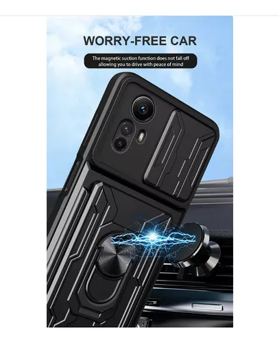 Capa Suporte Cartão Anti Impacto Ring Xiaomi Redmi Note 12s