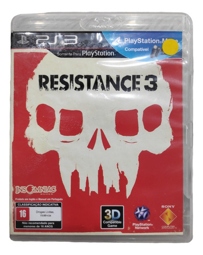 Jogo Resistance 3 (ps3 - Mídia Física)