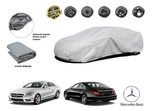 Funda Cubreauto Afelpada Mercedes Benz Cls500 4.7l T 2016