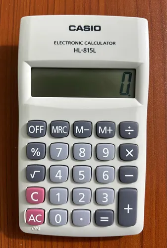 Calculadora pequeña casio hotsell
