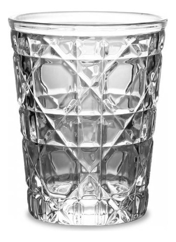 Vasos De Vidrio Labrado Art Deco | Set X 6