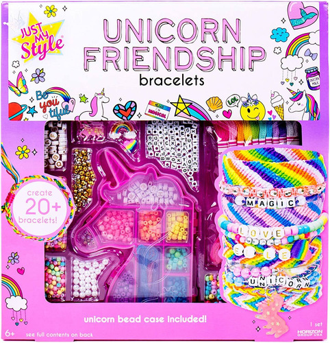 Just My Style Kit De Pulseras De La Amistad De Unicornio   M