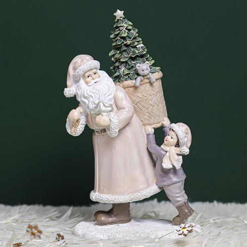 Decoraciones De Papá Noel, Estatuilla De Papá Noel, Arte