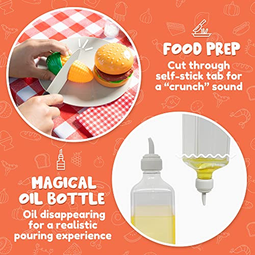 Juego De Parrilla Joyin Para Barbacoa De Juguete Para Niños,