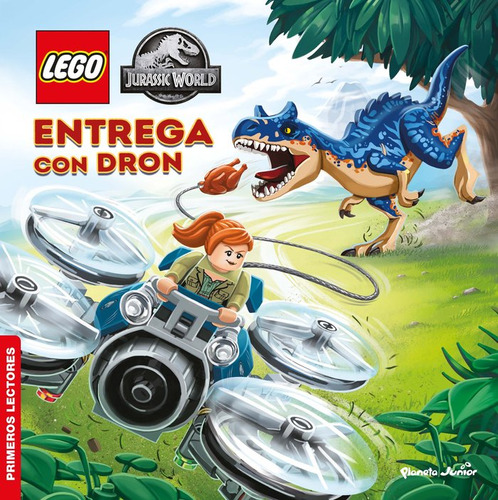 Lego Jurassic World Entrega Con Dron - Lego