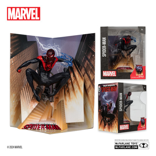 Estátua Miles Morales - Marvel - 1/10 - Mcfarlane Toys